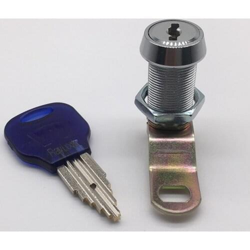 10 pieces 28mm hex nut fixed cylinder jewelry case safety box cam lock