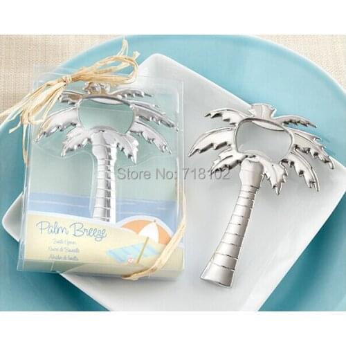 10pcs/lot The Coconut Bottle Opener Delicate Gift Box Packing Wedding & Part Gift Souvenirs
