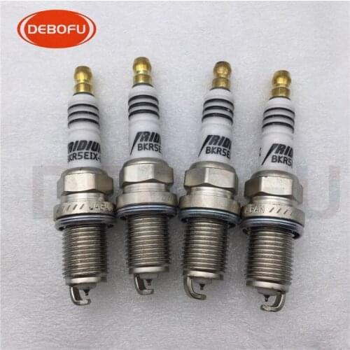 4 pcs/lot BKR5EIX11 (3184) Iridium Spark Plugs For TOYOTA SUZUKI BKR5EIX-11 3184 BKR5EIX 11