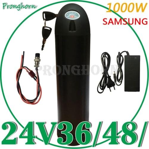 36V 48V Electric Bike Battery 36V 10Ah 12Ah 13Ah 15Ah 18Ah 20Ah Lithium Battery Use Samsung Cell 36V 1000W 500W Ebike Battery