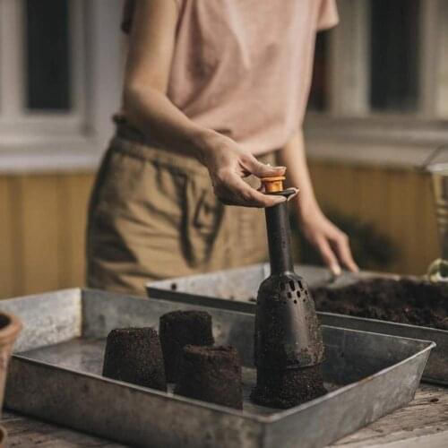 Soil Blockers Eco-friendly Labor-saving Plastic Soil Block Maker Accessories Manual soil block machine for Flower Soil tool