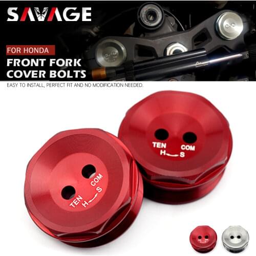 Front Fork Cover Bolts For HONDA CBR1000RR 2012-2017 16 15 14 13 Motorcycle Accessories CNC Decorative Top Cap CBR 1000 RR