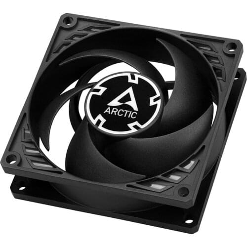 ARCTIC P8 PWM Black 80mm 4pin PWM PC Case Fan 8cm CPU Cooler Cooling Fan 3000RPM FDB Mute