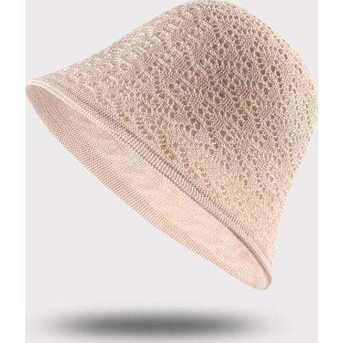 LDSLYJR Cotton solid two sides wear Bucket Hat Fisherman Hat outdoor travel hat Sun Cap Hats for Women 318