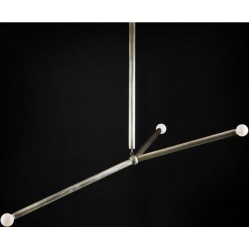 Light luxury retro bedroom living room model room hotel lobby sales department simple personality creative chandelier