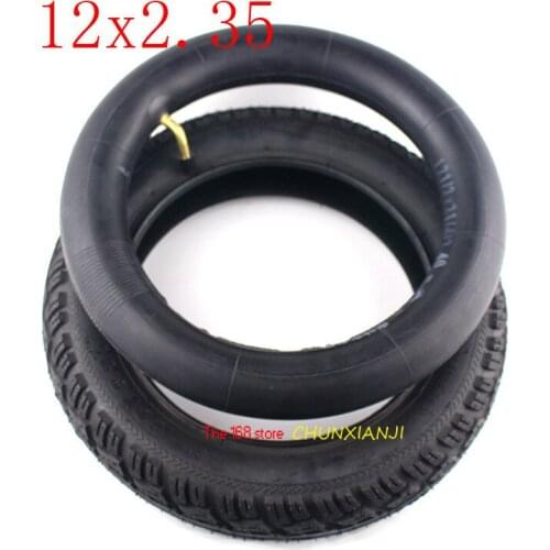 12x2.35 tyre & inner tube fits gas and electric scooters e-Bike Mini crosser Mini dirt bike 12'' tire high performance