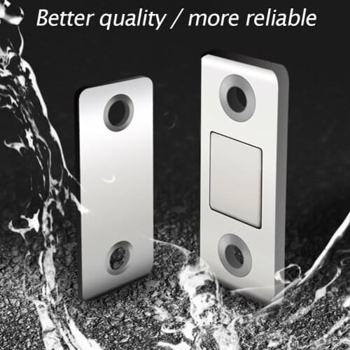 Strong Magnetic Door Closer Doors Magnet Stop Cabinet Door Catch Latch Furniture for Closet Cupboard Furniture Hardware