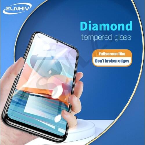 ZLNHIV 9D on the tempered glass smartphone for Redmi note 10 pro MAX protective film phone screen protector