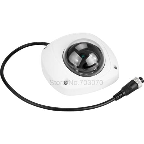 1.3MP/2.0MP AHD White Camera Night Vision IR Indoor New Style Camera For Dvr And AHD Car Monitor Easy Install 4 Pin 1080P /720P