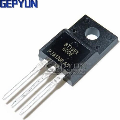 10PCS BT139X-600E BT139 TO-220F triac Gepyun