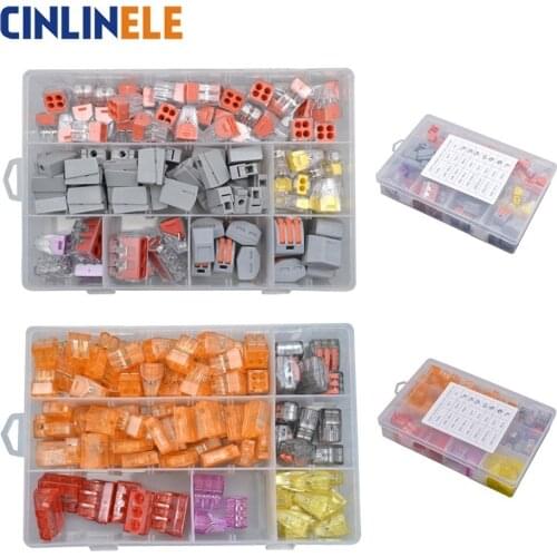 110 Pieces Connector Set Beautiful Box Models Wire Wiring Conductor Terminals Block 3 Room House Electrician Decoration