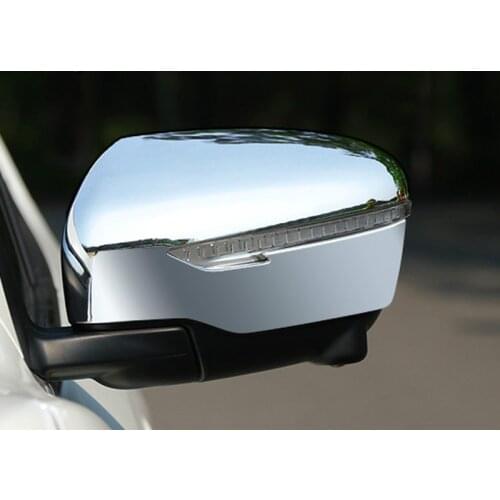 2pcs ABS Chrome Rearview Side Mirror Cover for nissan serena 2016 2017 2018 accessories