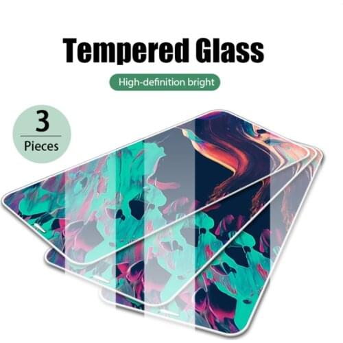 3 PCS! Tempered Glass For iPhone 12 Pro Max Mini SE 2020 Screen Protectors For iPhone 11 Pro Max XS X XR 7 8 Plus 6 6S 4S 5S