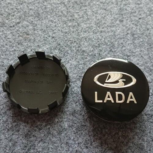 4PCS 60MM Car Styling 1PC Tire Wheel Hubcaps Circle Cover Stickers for Lada Kalina Priora Xray Samara Vesta Largus Granta