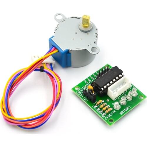 5V Stepper Motor 28BYJ-48 + ULN2003 Driver Test Module for Arduino,Micro Mini Electric Step Motor for PIC 51 AVR