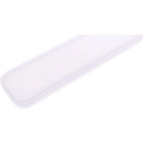 94PF Portable Transparent Plastic Tableware Case Spoon Fork Storage Box Cutlery Organizer Travel