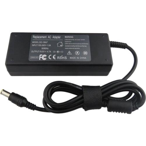 19.5V 4.7A 90W laptop AC power adapter charger for Sony Vaio VGN-AX VGN-BX VGN-C VGN-CR VGP VPC VGC 6.0mm * 4.4mm