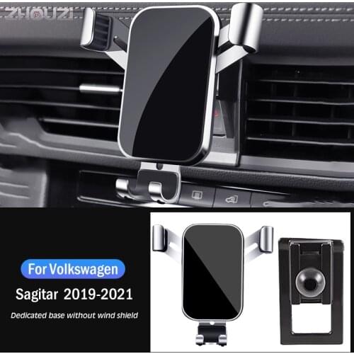 Car Mobile Phone Holder For Volkswagen VW Sagitar 2019-2021 Special Air Vent Mounts GPS Stand Navigation Bracket Car Accessories