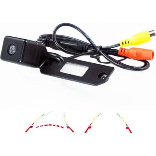 HD Rear Reverse Camera for VW Touran Passat Jetta Caddy Golf Plus Multivan T5 T28 T32 Transporter Caravelle Dynamic Tracks