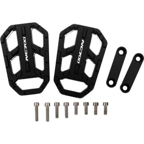 For NC700 NC700S NC700X 2012-2019 16 17 18 Motorcycle Accessories Billet Wide Footpegs Pedals Rest Widening Footpegs