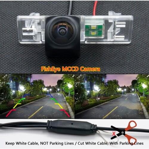 Fisheye 1080P MCCD HD Backup Reversing Rear View Camera For Peugeot 307 Hatchback 308 CC 408 508 Peugeot 408 2010 2011 2012 2013