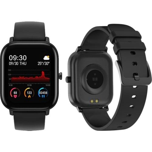 LANMIAO P8 1.4 inch Smart Watch Men Full Touch Fitness Tracker Blood Pressure Smart Clock Women GTS Smartwatch