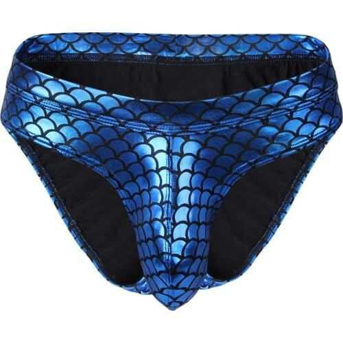 LANVIBUM Men's Briefs With Print