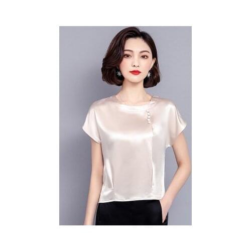 Fashion Logo Printing T Shirts Womens Short red Sleeve Fashion 100% cotton Female T-Shirts