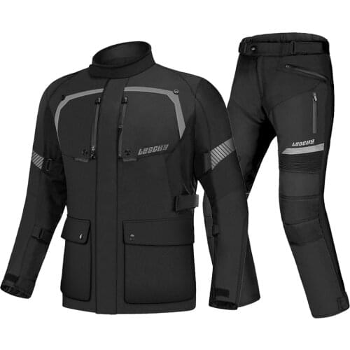 Motorcycle Jacket Men Autumn Winter Waterproof Motorbike Riding Jacket Cold-proof Protective Gear Armor Moto Clothing