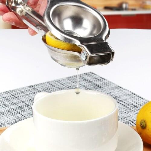 Stainless Steel Citrus Fruits Squeezer Orange Hand Manual Juicer Kitchen Tools Lemon Juicer Orange Juice Fruit Pressing