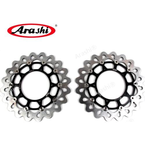 ARASHI Front Brake Disc For YAMAHA FZ1 1000 2006-2014 CNC Brake Disks Rotors FZ1 FAZER 1000 2006-2012 FZ1 FAZER ABS 1000 07-12