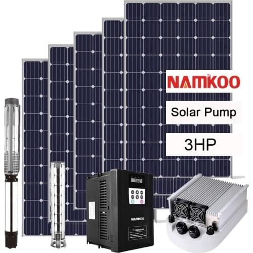 4 inch DC solar submersible water pump for deep well high speed motor