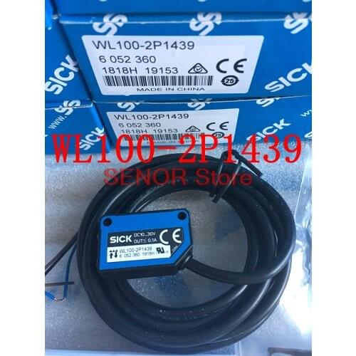 Spot sales new original photoelectric switch WL100-2P1439 article number 6052360