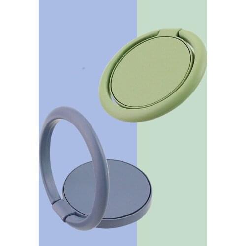 Universal Mobile Phone Finger Ring Holder for iPhone Samsung Multifunctional Mobile Phone Stand Accessories Round Metal Phone