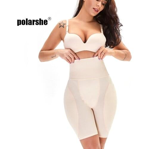 Women Body Shaper High Waist Trainer Body Tummy Shaper Fake Ass Butt Lifter Booties Hip Pads Enhancer Booty Lifter Thigh Trimmer