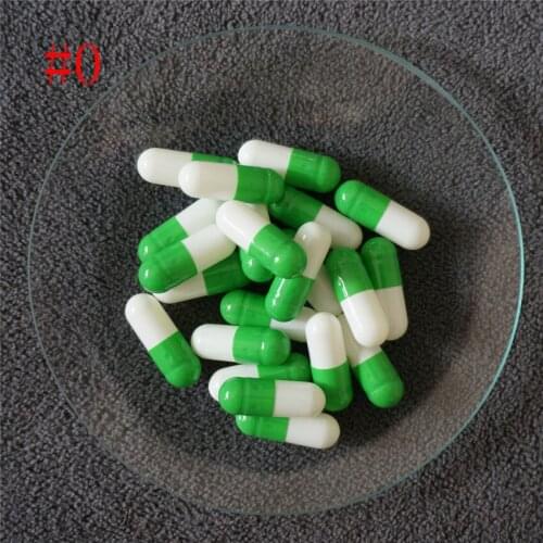 0# 1000pcs 0 Size High Quality Hard Gelatin Capsules, Refillable Hollow Gelatin Capsules ,Empty Joined or Separated Capsules