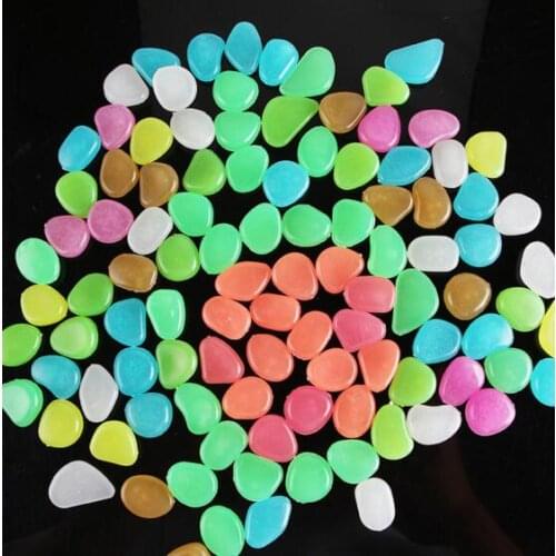10000pcs 100pcs/set Gravel For Your Garden Yard Glow in the Dark Pebbles Stones for Walkway Wedding party Luminous baby toy