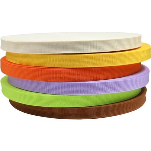 15mm Webbing 90 Yards/lot polypropylene for Bags Sewing Belt black