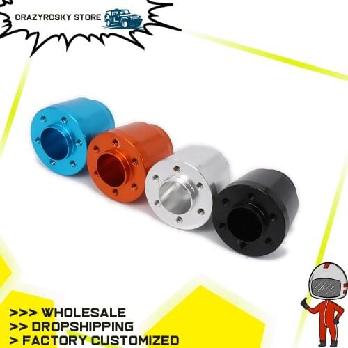 2PCS RCAWD 2.2 Aluminum Rear Wheel Hex Hub Adapter 22mm For 1/10 Axial Yeti Rock Racer Ax90026 Buggy Upgraded Hop-Up Parts Toy