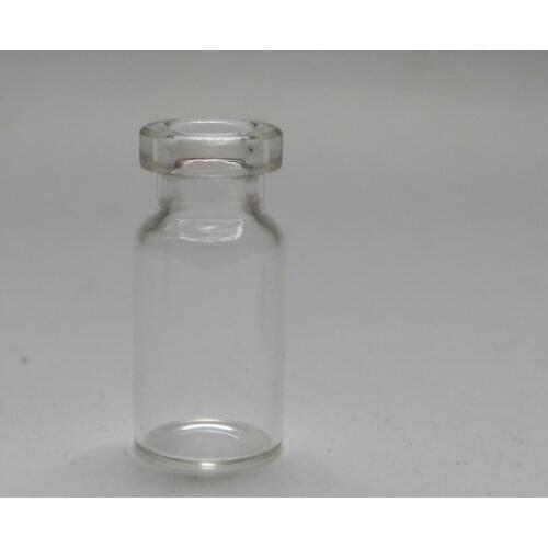 5pcs Lovely Small Bottle Tiny Clear Empty Wishing Glass Message Vial With Cork Stopper 2ml mini Containers