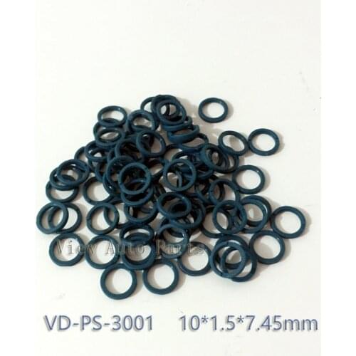 Free Shipping 200pcs Fit for FORD TOYOTA Plastic Washer Seals Fuel Injector Repair Kits TOP FEED MPI 10*1.5*7.45mm VD-PS-3001
