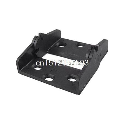 Black Drag Chain Cable Carrier 18 x 50mm Connector Adapter