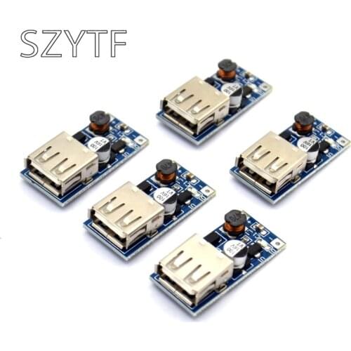 DC DC 0.9V-5V to 5V 600MA Power Bank Charger Step Up Boost Converter Supply Voltage Module USB Output Charging Circuit Board