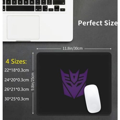 Decepticons Logo Mouse Pad 489 Logogami Logo Emblem Symbol Autobots Decepticons Prime Megatron