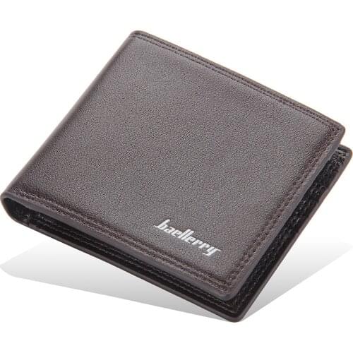 Card Wallet Short Slim Men Clutch Bags Male Coin Purse Card Holder PU Leather Mens Wallets Storage Bag 2021 Vintage Business