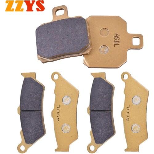 Motorcycle Front & Rear Brake Pads For Aprilia ETV 1000 Caponord ETV 1000 Caponord ETV1000 1000 Caponord ABS & Non ABS 2001-08