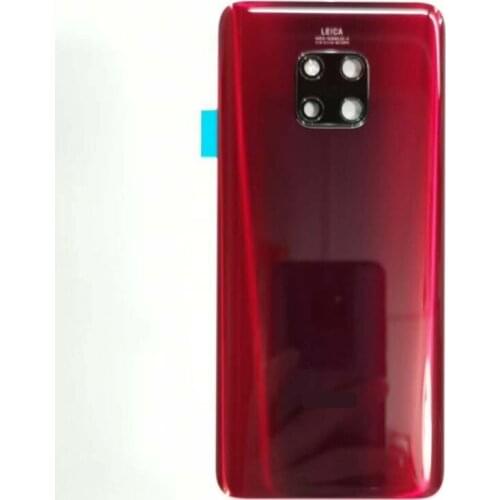 100% Original For Huawei Mate 20 Pro Glass Back Cover Housing Battery Case with LOGO Rear cover Lens frame Replacement