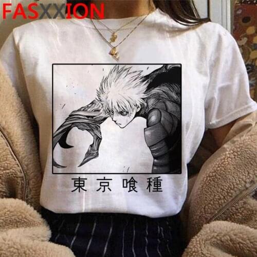 Tokyo Ghoul summer top t-shirt women harajuku kawaii japanese grunge couple clothes kawaii summer top top tees tumblr kawaii