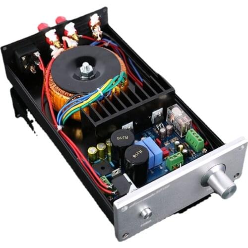 Elaborate lm1875t dual channel power amplifier complete set of bulk gold-plated circuit board hifi power amplifier