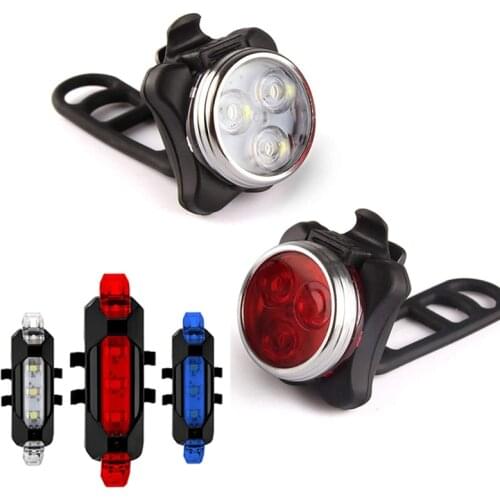 Bicycle Rear Light Mini LED Bike Flashlight Warning Red Lamp Safety Taillight Lamp For Bike Seatpost Back Tail Light Accessories